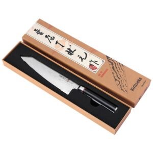 Damasko plieno Kiritsuke peilis, 20 cm